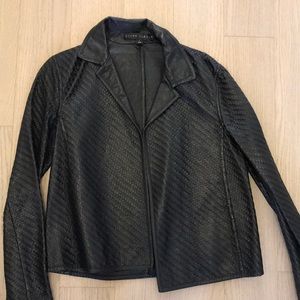 BLACK LABEL RALPH LAUREN LAMB LEATHER JACKET